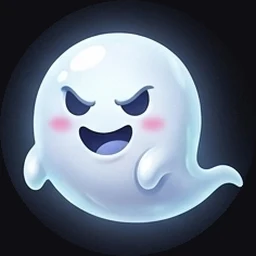 Avatar “Ghost” with the frame “Halloween”